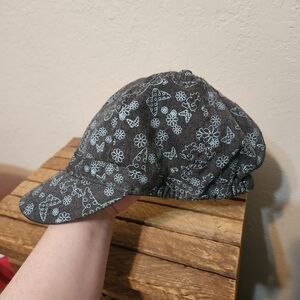 Walt Disney World Disney Resort Youth Messenger Hat Mickey Mouse Butterfly